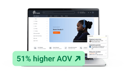 51% higher average order value