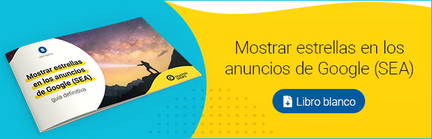 libro blanco sobre cómo mostrar estrellas en los anuncios de Google